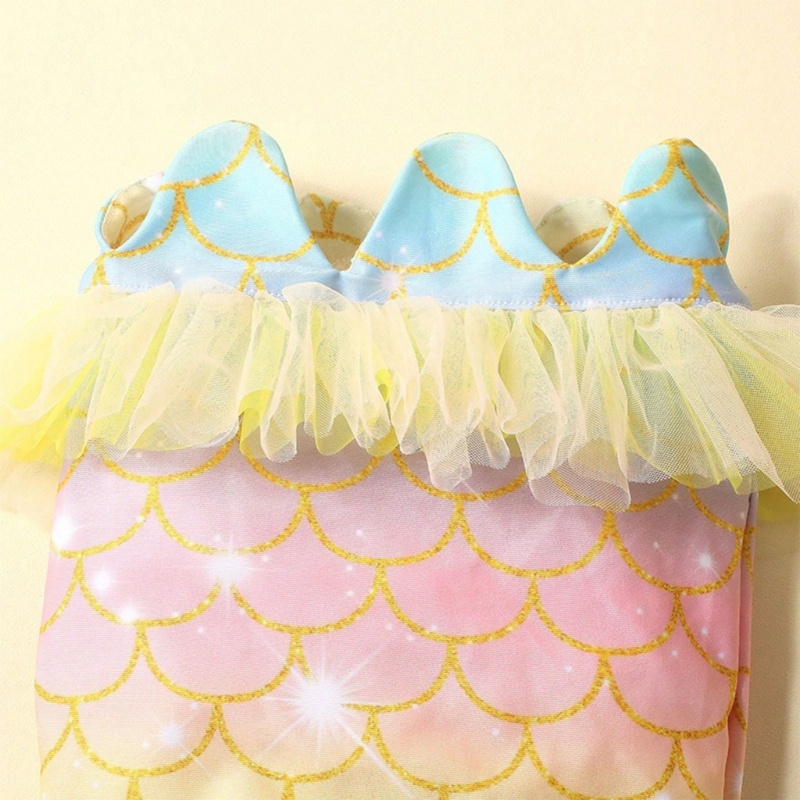 Phụ Kiện Chụp Ảnh Nàng Tiên Cá Và Băng Đô Hoa Cho Bé