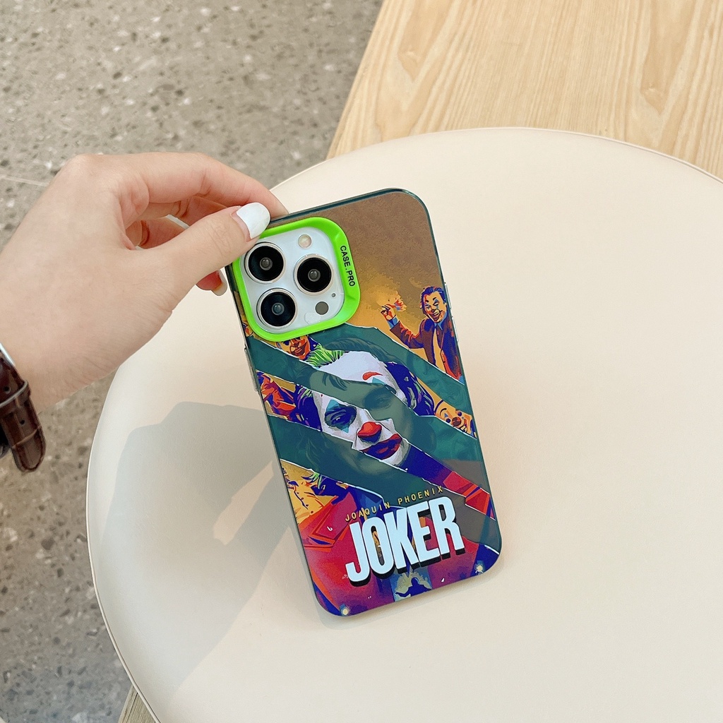 Hoạt Hình Ốp Điện Thoại Chống Rơi Hình joker Cho iphone 15 14 13 12 11 pro max