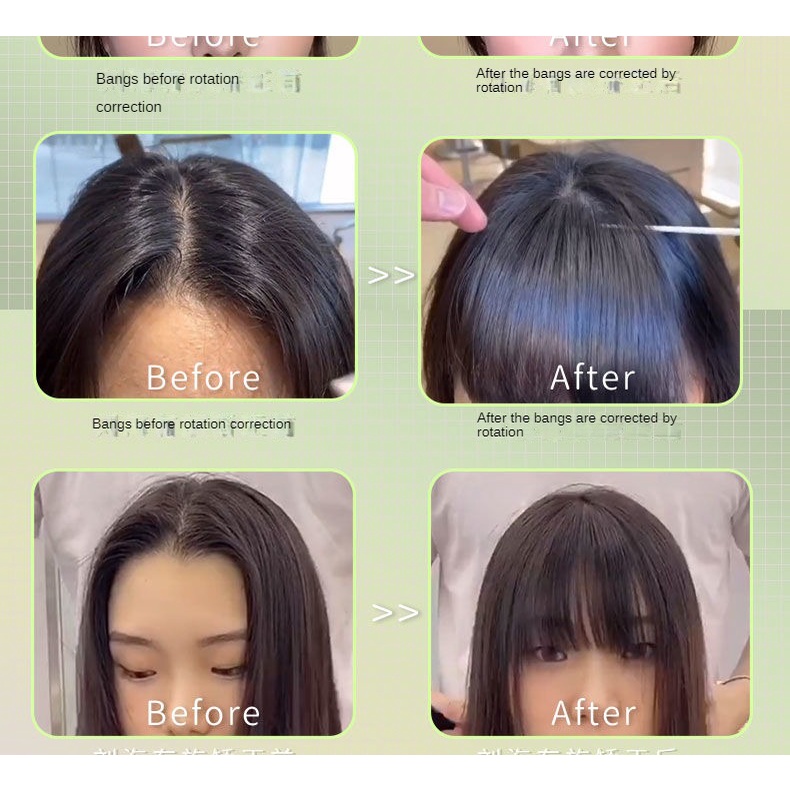 BUYLKAI  Sửa chữa tóc mái Hair Straight Balm Làm mềm tóc mái Fork Sửa đổi keratin Straight Balm