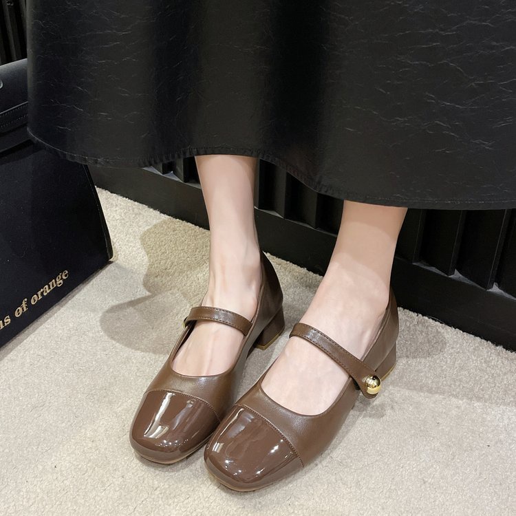 Giày Búp Bê Nữ Mũi Tròn Thời Trang Hàn