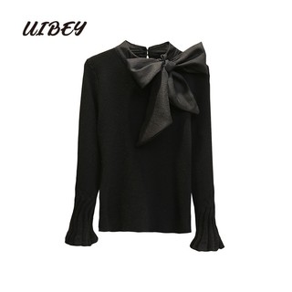 Uibey áo dệt kim tự phục vụ đa năng thời trang 835
