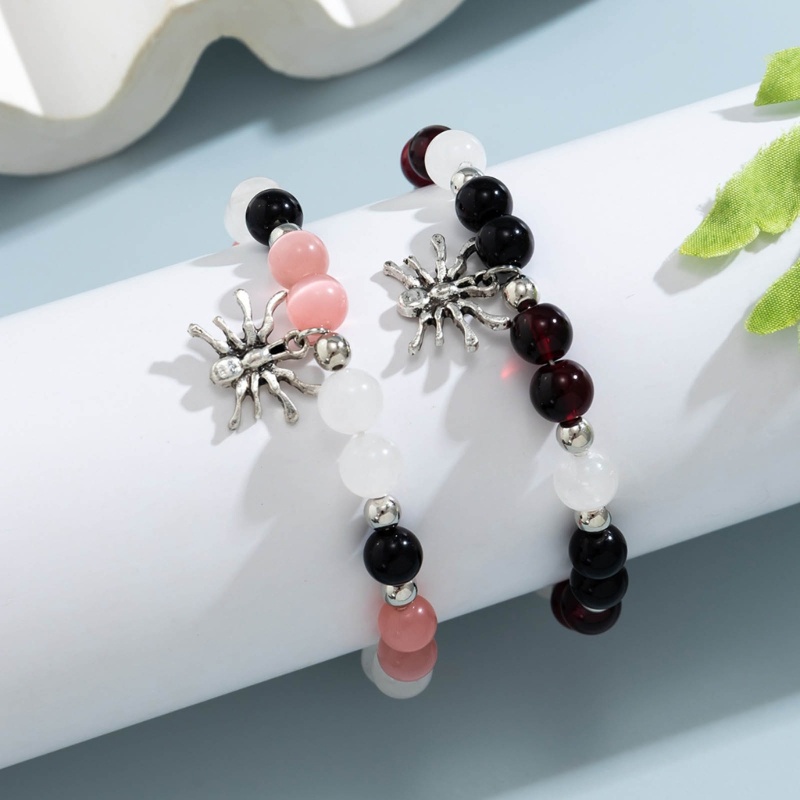 Set 2 Vòng Tay Hóa Trang Người Nhện Kinh Dị Cho Cặp Đôi