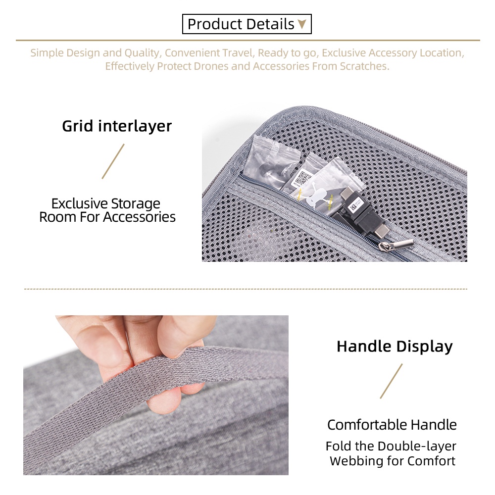 Túi Đựng dji mini 4 pro / dji mini 4 pro changfei Chống Thấm Nước Tiện Lợi