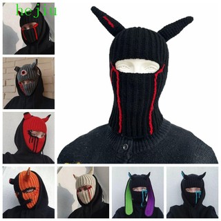 Mũ beanie Che Phủ Toàn Mặt Chống Gió Dệt Kim Hình Tai Thỏ Vui Nhộn Hóa Trang halloween / Trượt Tuyết Mùa Thu / Đông