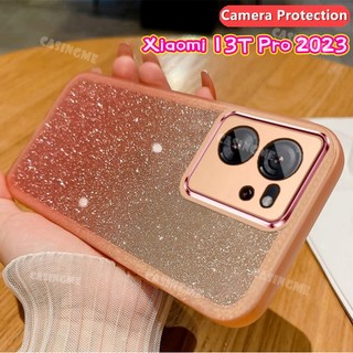 Ôp Điện Thoại Silicon Dẻo Trong Suốt Lấp Lánh Chống Sốc Cho xiaomi 13t pro 2023 xiaomi 13t 13 t t13 13tpro xiaomi13t pro 2023 Ốp