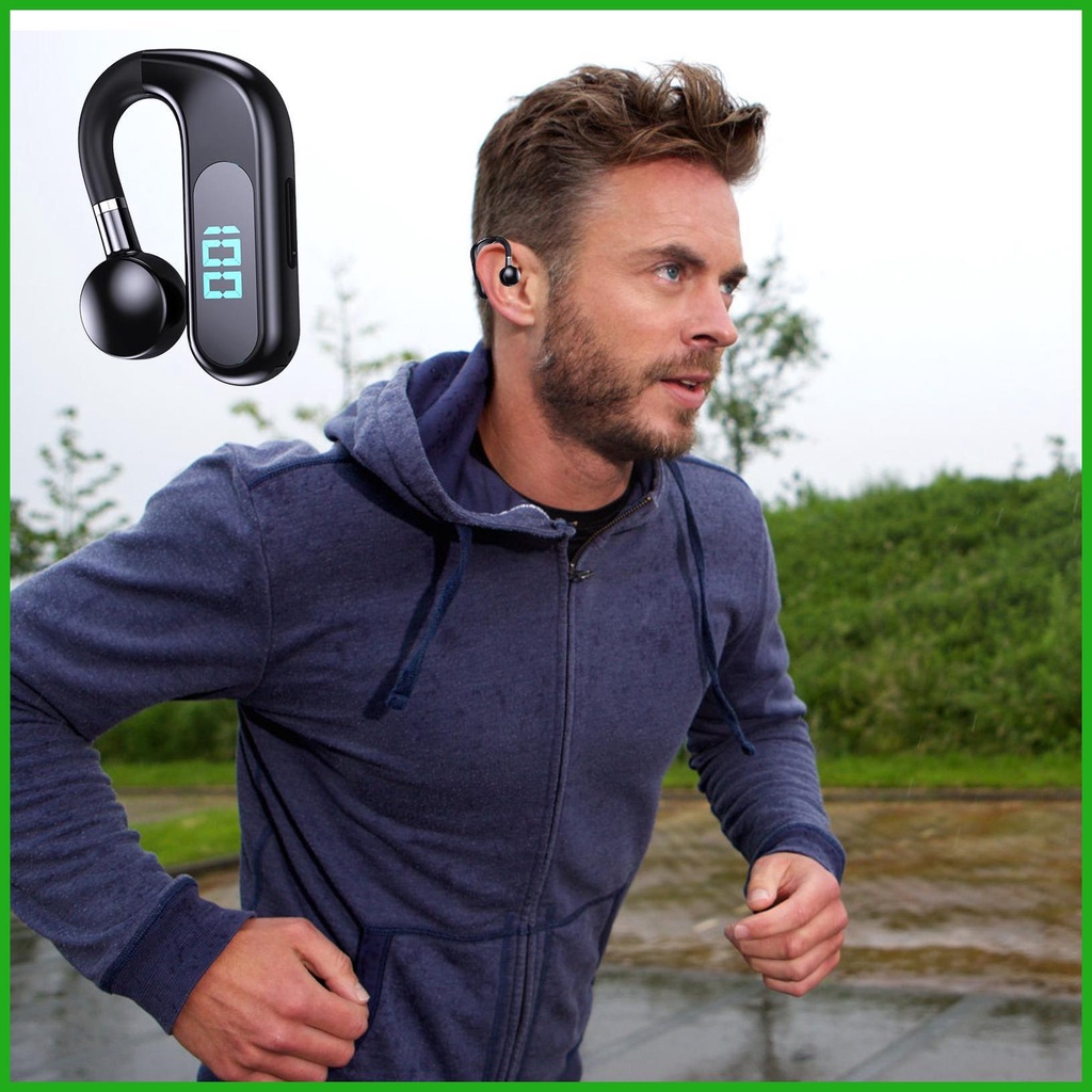 Tai Nghe Truyền Tín Hiệu Xương Tai Không Dây 300mah Sử Dụng Pin 48 Giờ Khi Đi Du Lịch