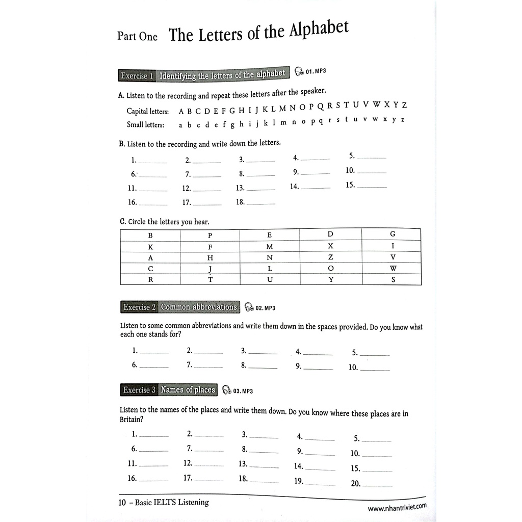 Sách Basic IELTS Listening