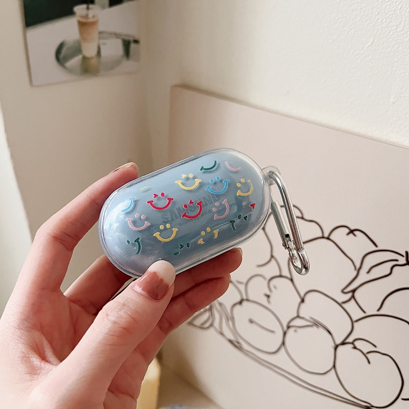 Ốp Điện Thoại tpu Trong Suốt Họa Tiết Hoạt Hình Đơn Giản Cho samsung galaxy buds / galaxy buds+ plus