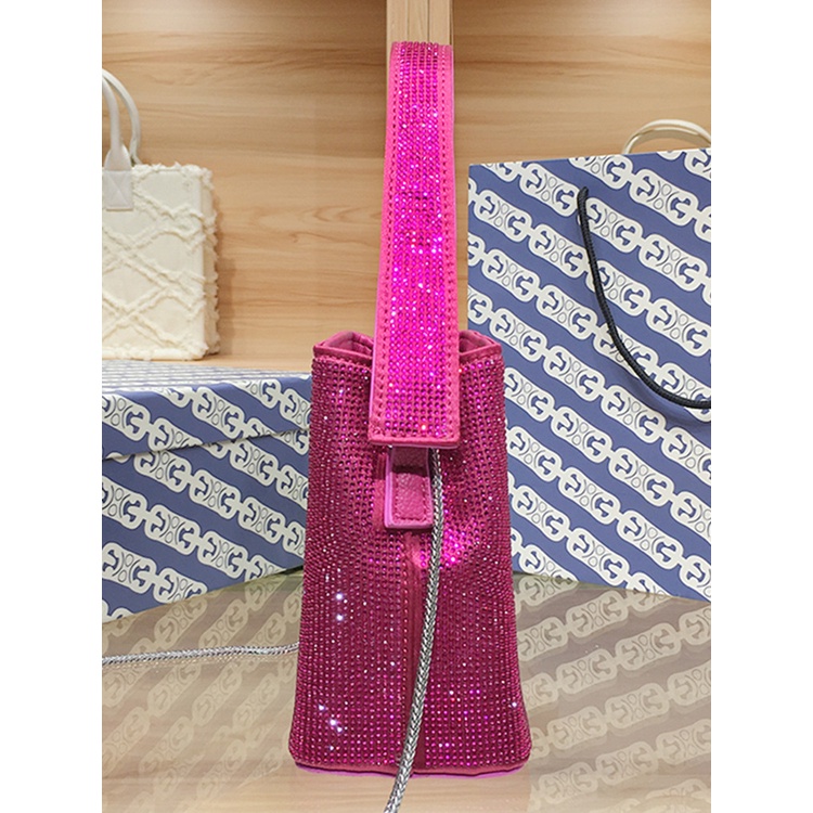 Túi Đeo Chéo Đính Kim Cương Giả Phong Cách Mới Mùa Thu 2023 Cho Nữ