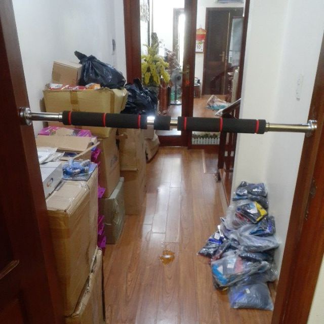 Xà đơn gắn cửa hoặc treo tường 60-100 cm,80cm-130cm