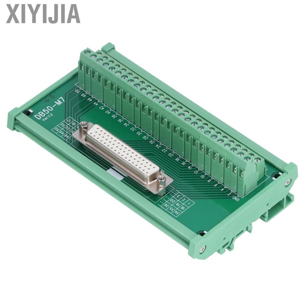 Xiyijia DC60V 0.2Nm DB50 To Terminal Connector Adapter  PCB Board Straight Female