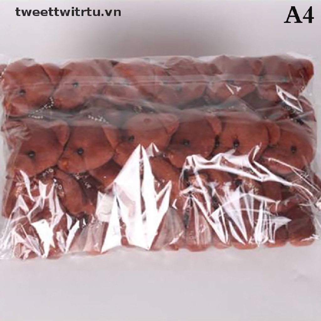 Set 12 Gấu Bông Mini Mềm Mại Đáng Yêu