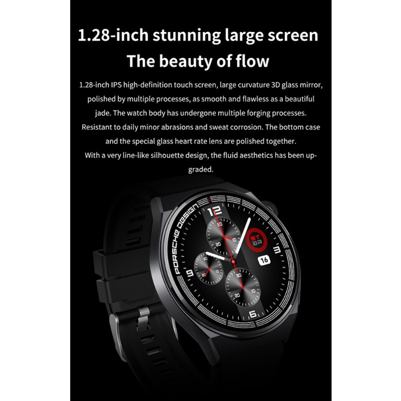 Đồng Hồ Thông Minh 2023 gt8 1.28 "hd Màn Hình Tròn hd Chống Thấm Nước Hỗ Trợ Theo Dõi Nhịp Tim gps nfc huawei j6eu