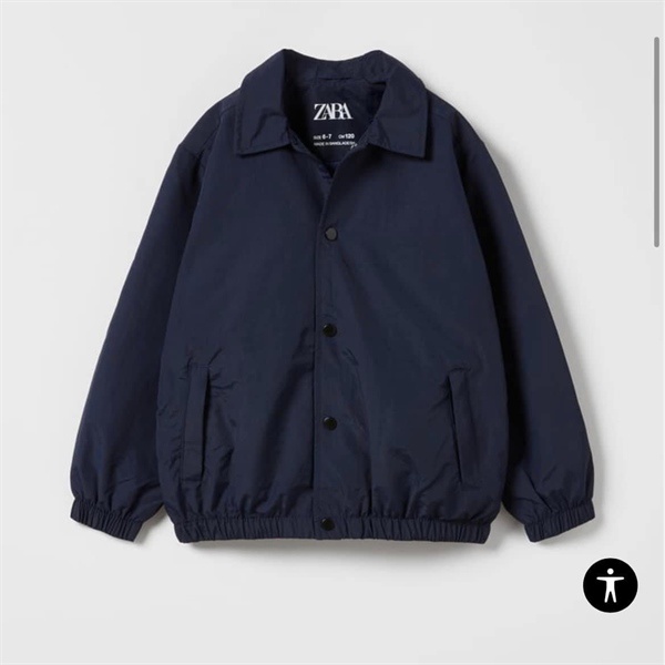 Áo khoác gió bé trai 9-10 tuổi zara auth sale