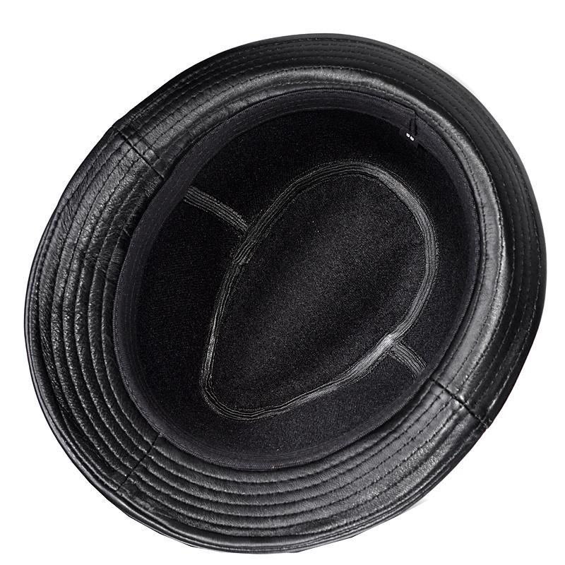 Mũ Phớt Da Thật Thời Trang Lịch Lãm Cho Nam Trung Niên