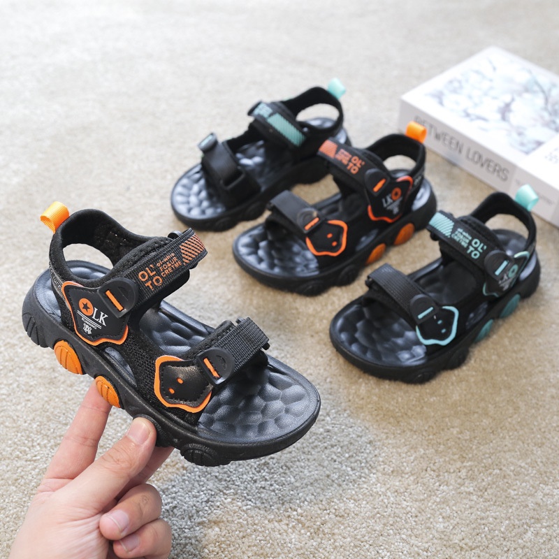 Giày Sandal Thể Thao Chống Trượt Phong Cách Mới Dành Cho Bé Trai