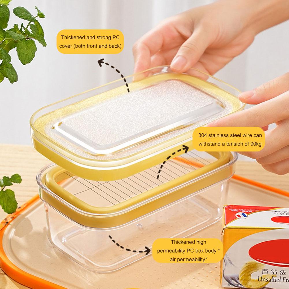 Hộp Cắt Lát Phô Mai / Bơ Có Nắp Đậy Tiện Lợi u7m4