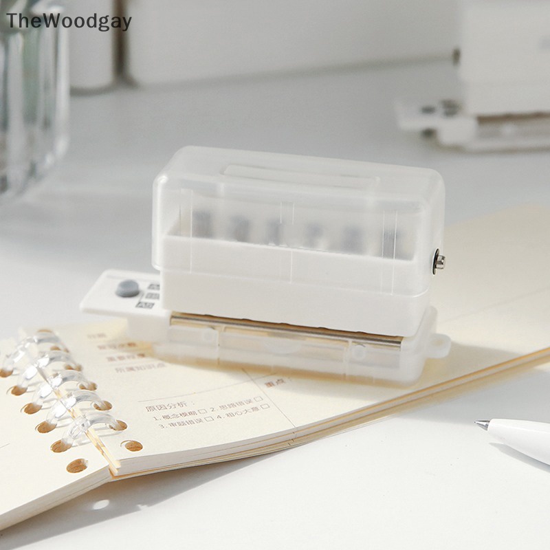 Dụng Cụ Đục Lỗ Giấy 6 Lỗ Khổ a4 b5 diy Tiện Dụng