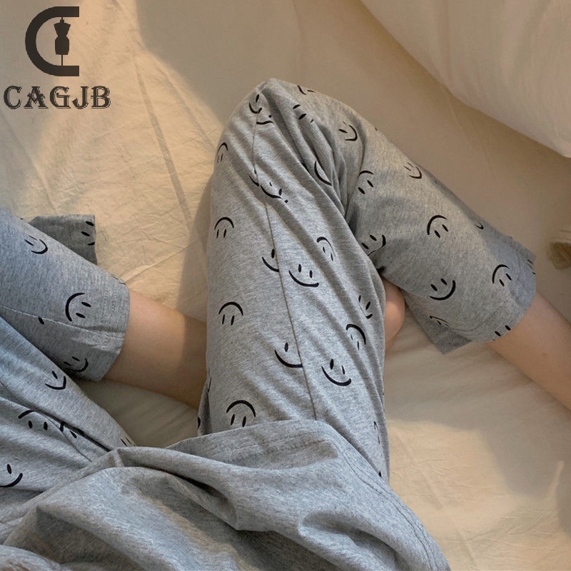Bộ Đồ Ngủ cotton Mặc Nhà Ngọt Ngào Giữ Ấm Cho Nữ yomg