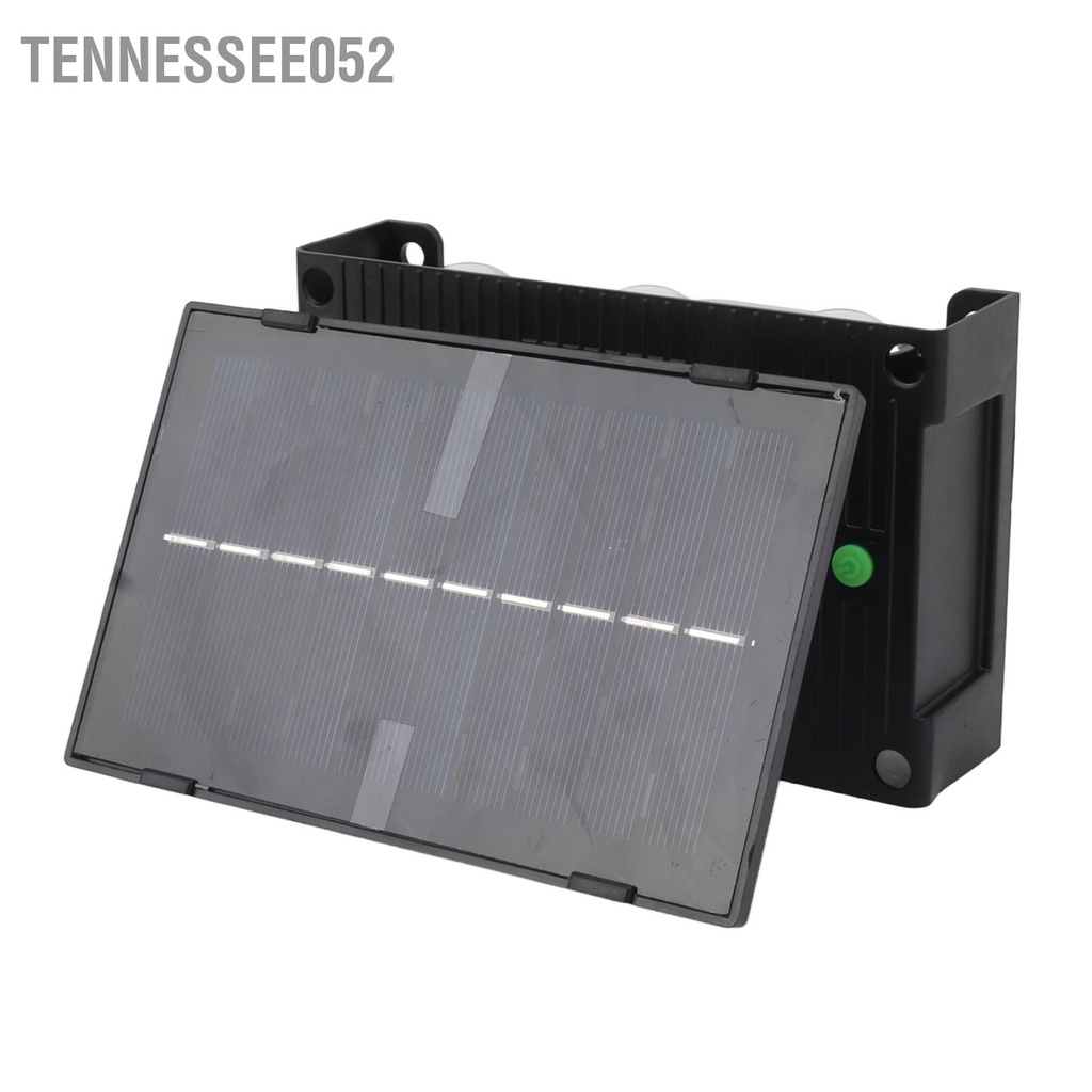 Tennessee052 Đèn năng lượng mặt trời ngoài chống nước 6 bóng đèn LED tường xung quanh cho sân vườn Sân trong thượng