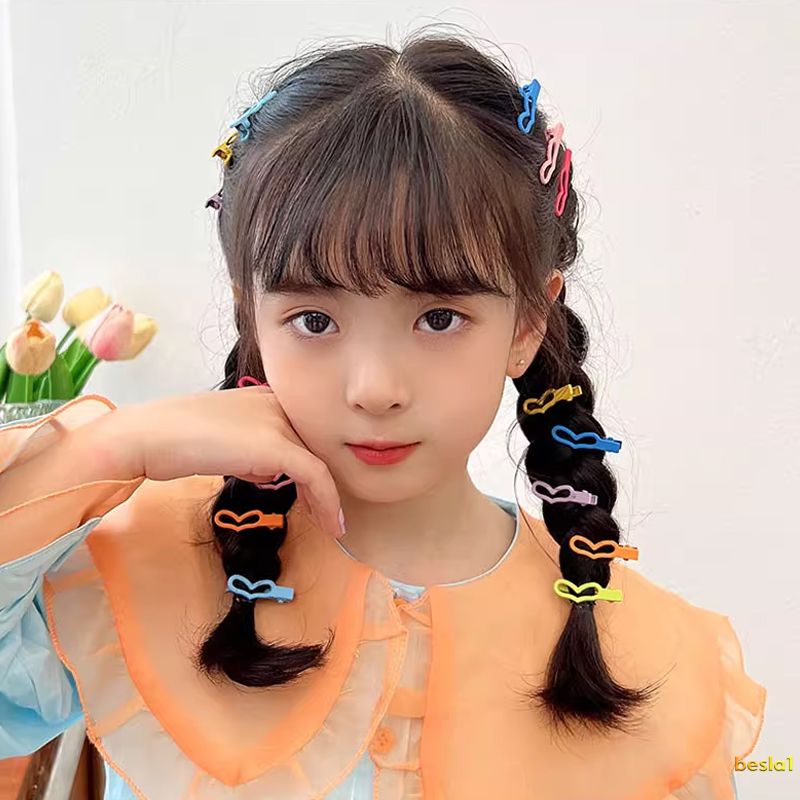 🌸🌸1 Kẹp tóc mái màu kẹo ngọt nhiều mẫu Dễ Thương Cho Bé Gái