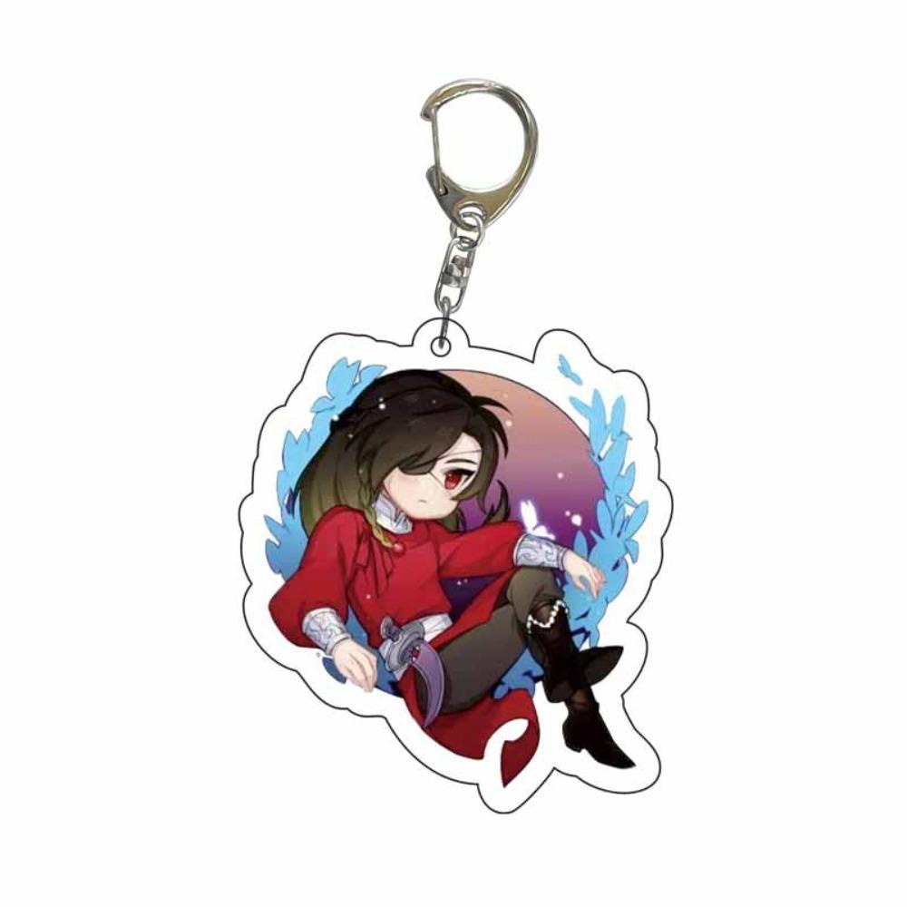 Mmluck xie lian hua cheng Móc Khóa Bằng acrylic In Hoạt Hình mo dao zu shi tian ci fu