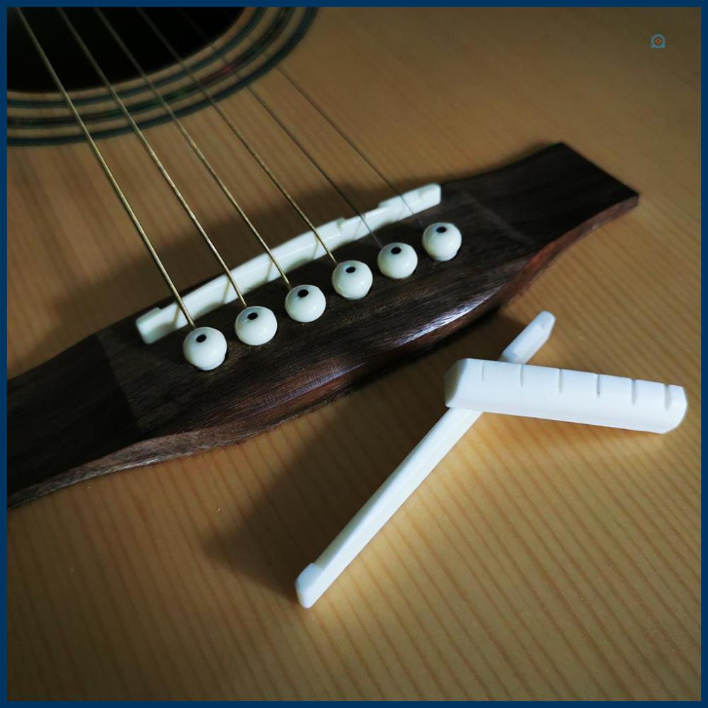 Xương Đàn guitar Màu Trắng 41 inch Phong Cách Dân Gian