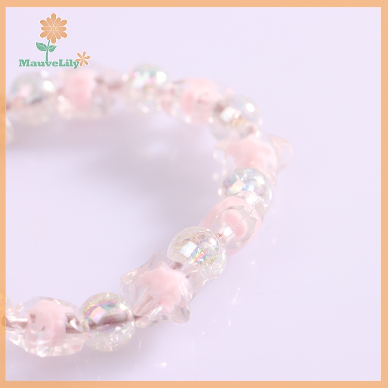 Lily cinnamoroll kuromi my melody Vòng Tay Pha Lê Dễ Thương Làm Quà Tặng Sinh Nhật Cho Bạn Gái