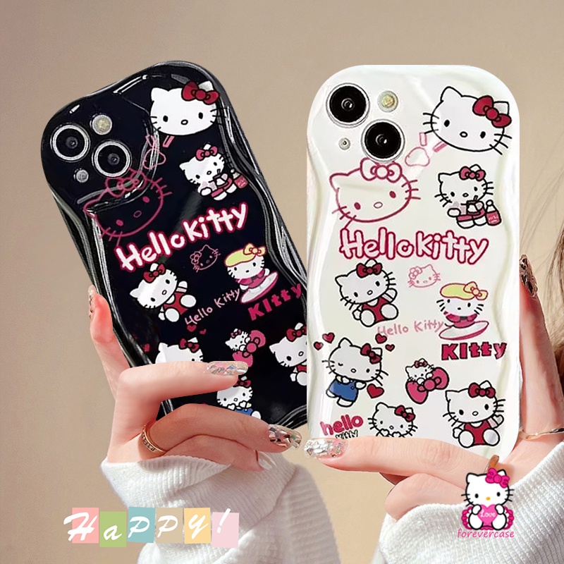 Hoạt Hình Ốp Điện Thoại hello kitty Cho vivo y20s y22s y12s y27 y95 y11 v27 y21 y02 y36 y15 y33 y51 y91 y12i y35 y15s y30 y16 v25 y12 y17 y20 v25e S1