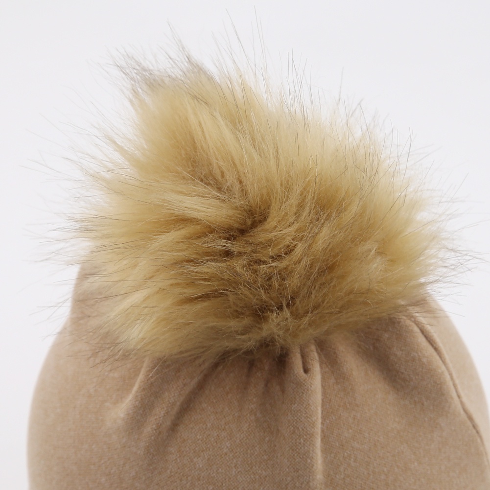 1 Mũ Len Giả Lông Thú Cho Bé