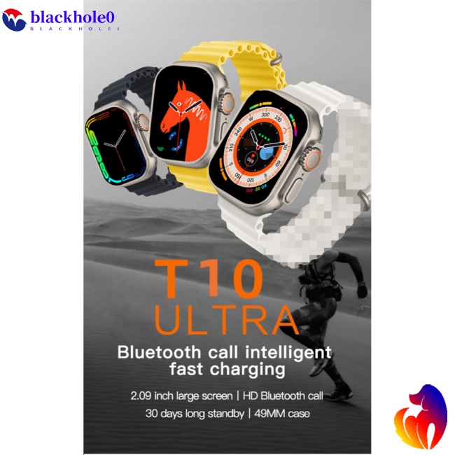 Đồng Hồ Thông Minh t10 ultra Màn Hình Cảm Ứng 2.09 "Và Phụ Kiện