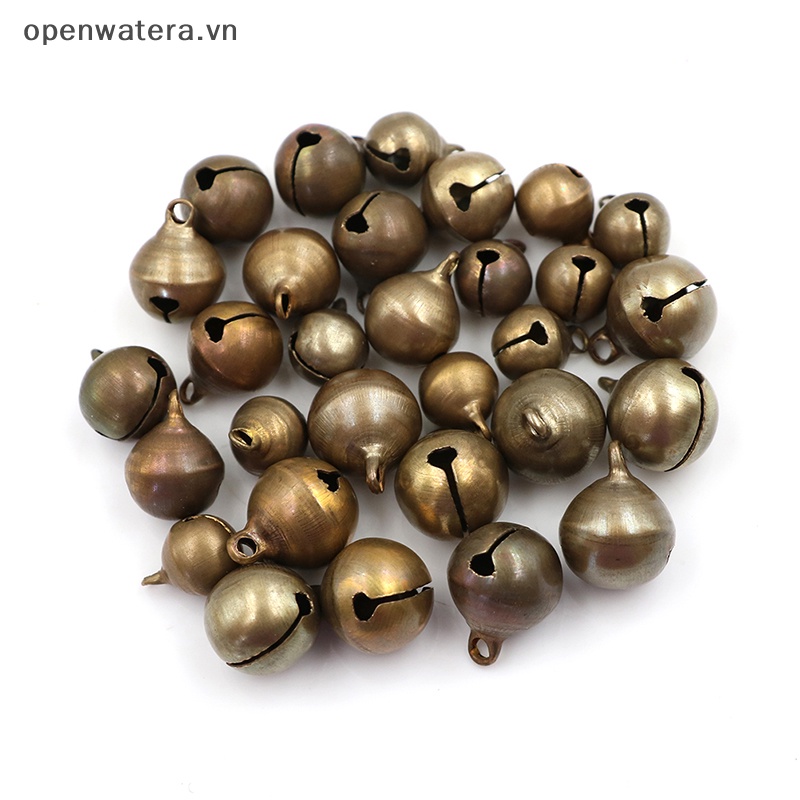 10 Chuông Kim Loại Mạ Đồng Trang Trí Cây Thông Giáng Sinh Lễ Hội vn