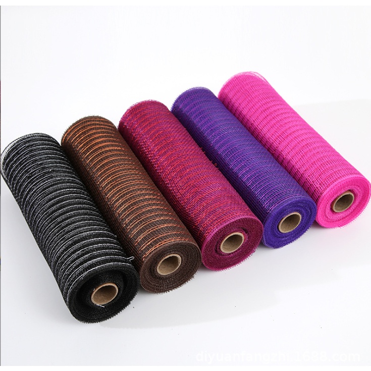 Cuộn 9 Mét Ruy Băng Voan Lưới Trang Trí Noel RB47