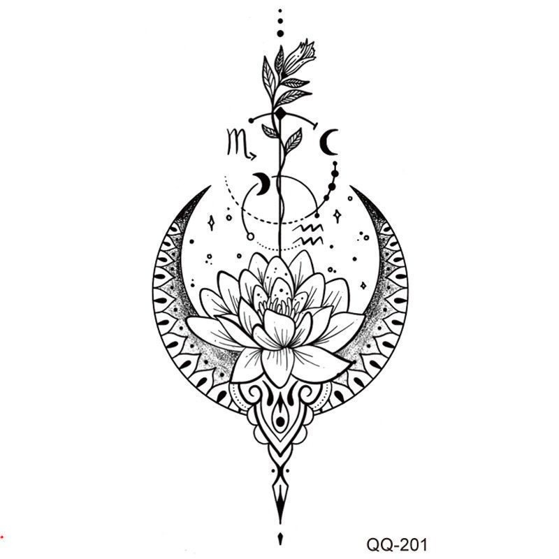 Miếng Dán Hình Xăm Tạm Thời Chống Thấm Nước Lâu Trôi 10-15 Ngày