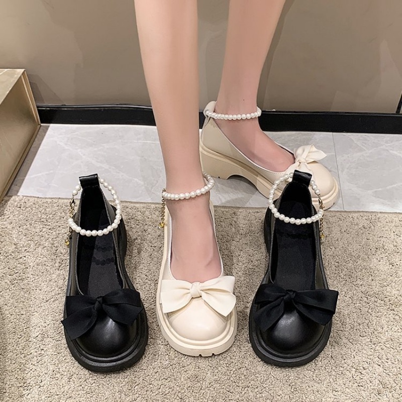 Mary jane Giày Búp Bê Da Đế Mềm Thời Trang Xuân Thu 2023 Cho Nữ