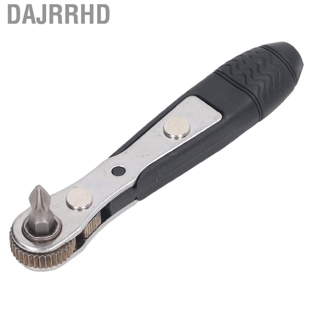 Dajrrhd Ratchet Wrench 1/4in Household Single Head Mini Portable Miniature Screwdriver