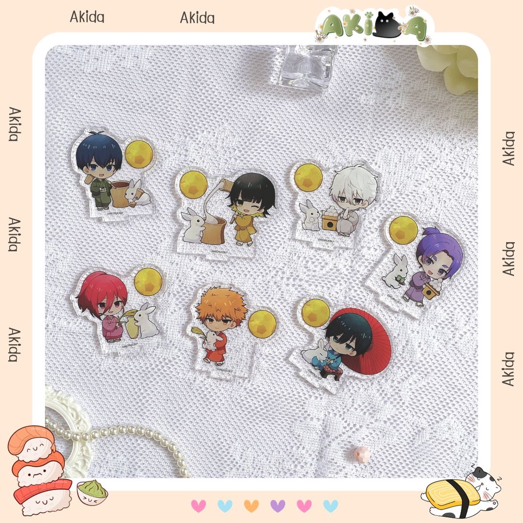 [Akida] Mini Standee lẻ - trung thu ver - Blue Lock