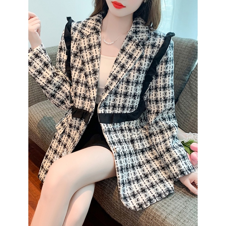 Áo Khoác Len Dáng Dài Thời Trang Thu Đông 2023 Phong Cách Mới Cho Nữ