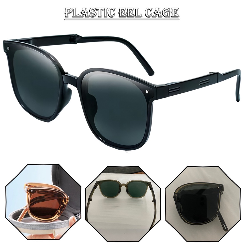 Men Women Folding Sunglasses UV Protection Sunglasses Foldable Sunglasses