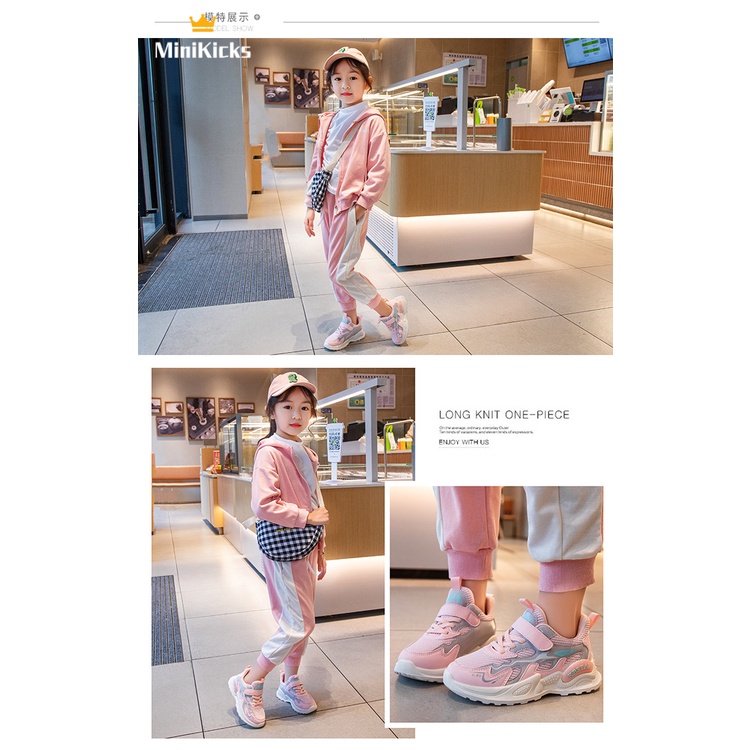 MiniKicks giày thể thao bé trai giày trẻ em Giày Thể Thao Trẻ Em thời trang thoải mái 2023 NEW RYD23A0AO2 42Z231016