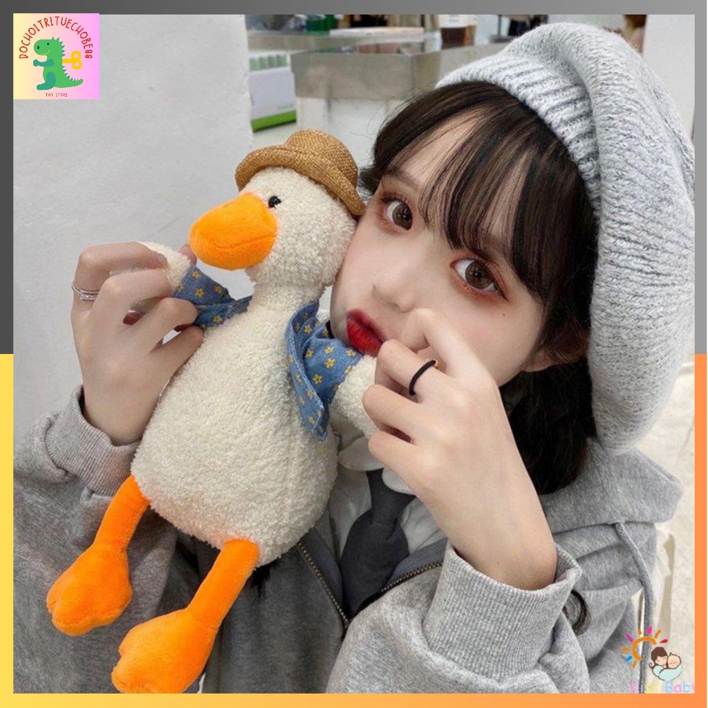 Đồ chơi vịt nhại giọng, vịt nhồi bông biết nói, vịt đồ chơi thông minh cho bé