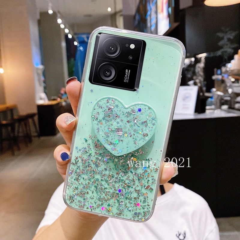 Ốp Điện Thoại Hình Trái Tim Lấp Lánh Cho xiaomi13t xiaomi 13t pro 5g 2023 xiaomi13t pro 5g
