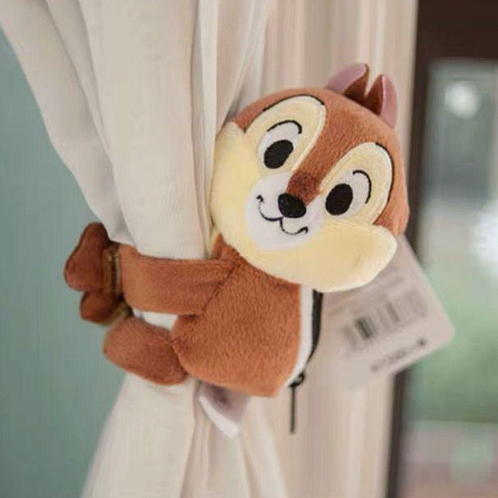 Móc Khóa Hình Gấu / Dâu Tây / chip n 'dale Nhồi Bông Đáng Yêu