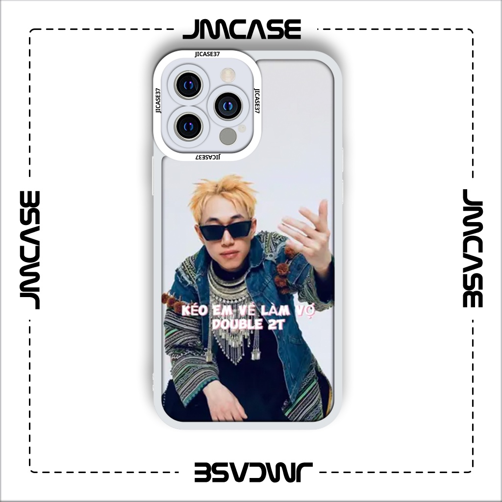 Ốp lưng iphone cạnh vuông Double 2T Aesthetic Collage Rap Việt 8plus/x/xs/11/12/pro/max/plus/promax