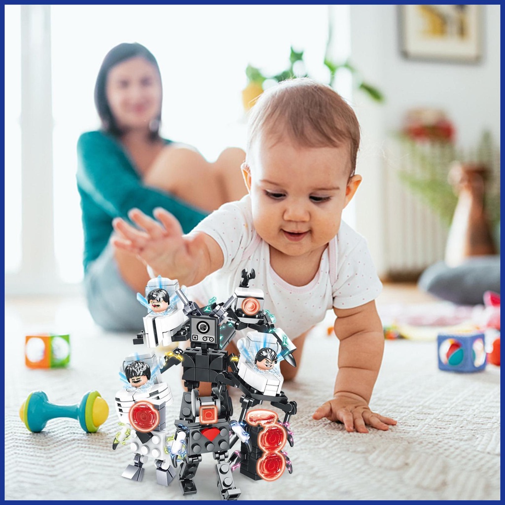 Bộ Đồ Chơi Lắp Ráp Mô Hình Nhân Vật anime bricks