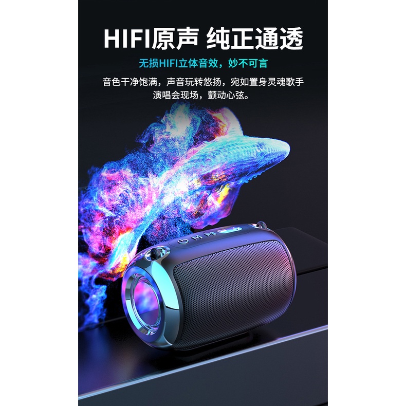 Loa bluetooth Không Dây Âm Thanh hifi Hỗ Trợ Thẻ Nhớ Sáng Tạo