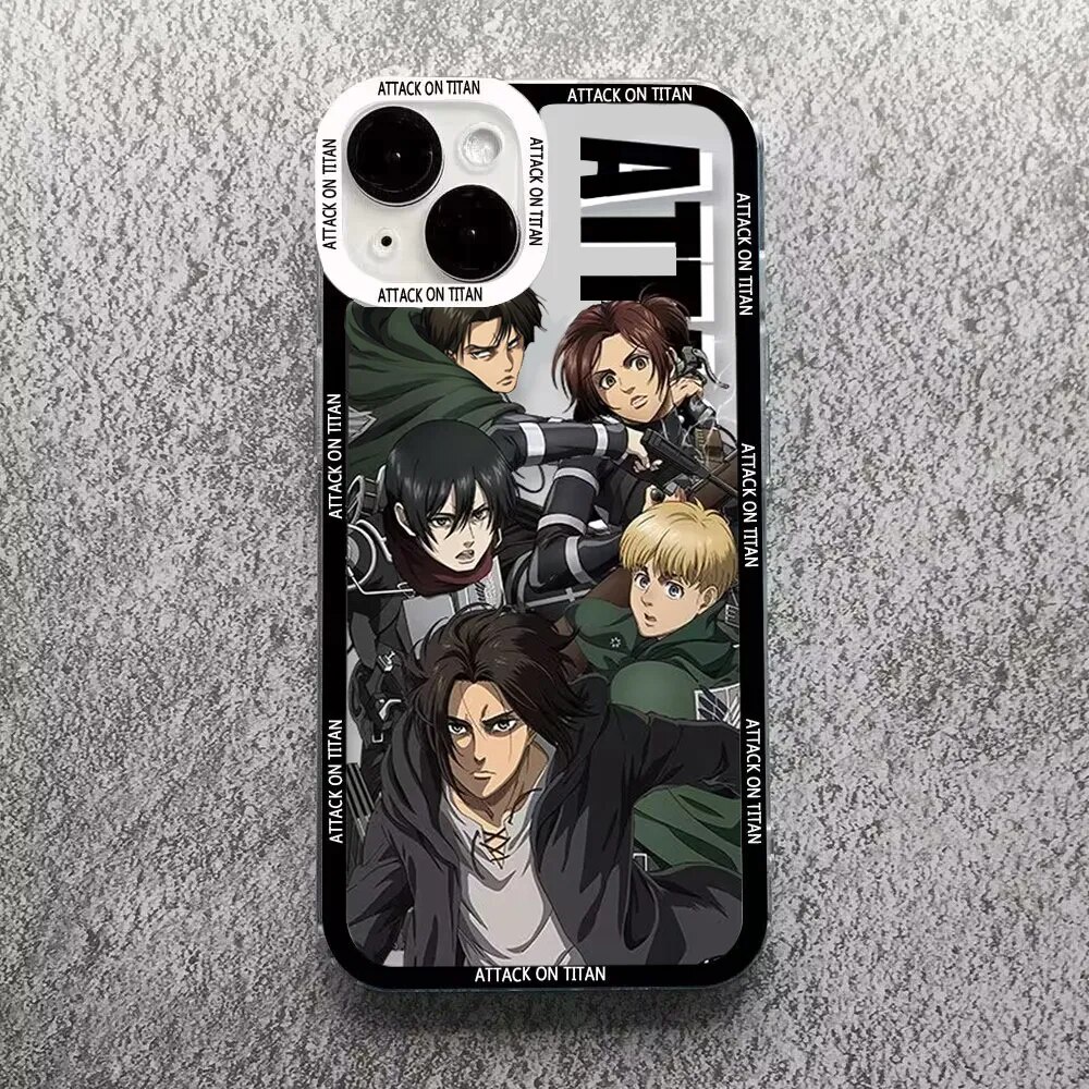 Ốp lưng iphone cạnh vuông Levi Anime Attack On Titan 8plus/x/xs/11/12/pro/max/plus/promax