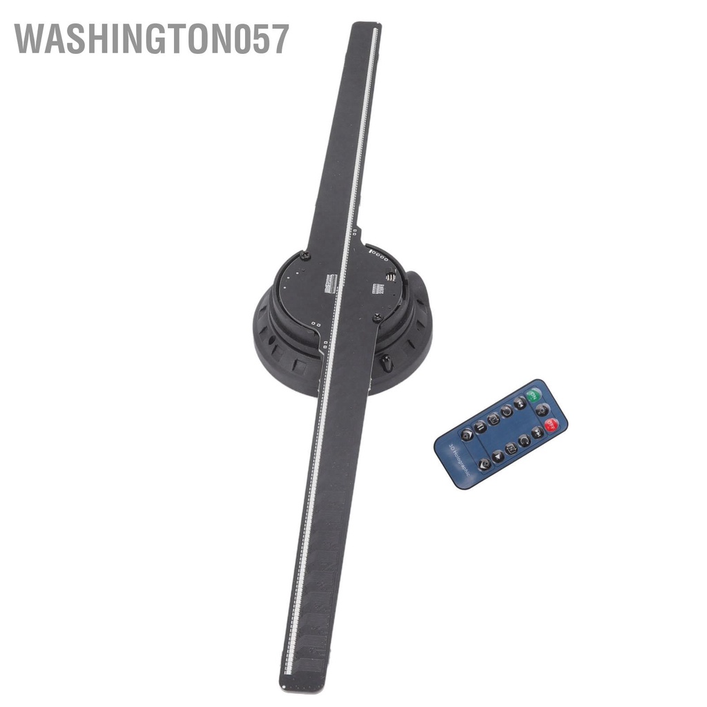 Washington057 Màn hình ba chiều 3D Máy chiếu ảnh không khí LED 224 cho cửa hàng triển lãm quảng cáo 100‑240V 16 5 inch