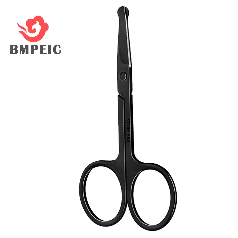 1 Kéo cắt tỉa lông mũi / lông mày BMPEIC bằng thép không gỉ