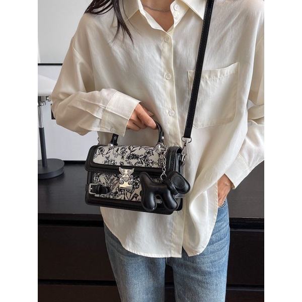 Túi Xách Đeo Vai Hình Vuông Cỡ Nhỏ Thời Trang 2023 Cho Nữ